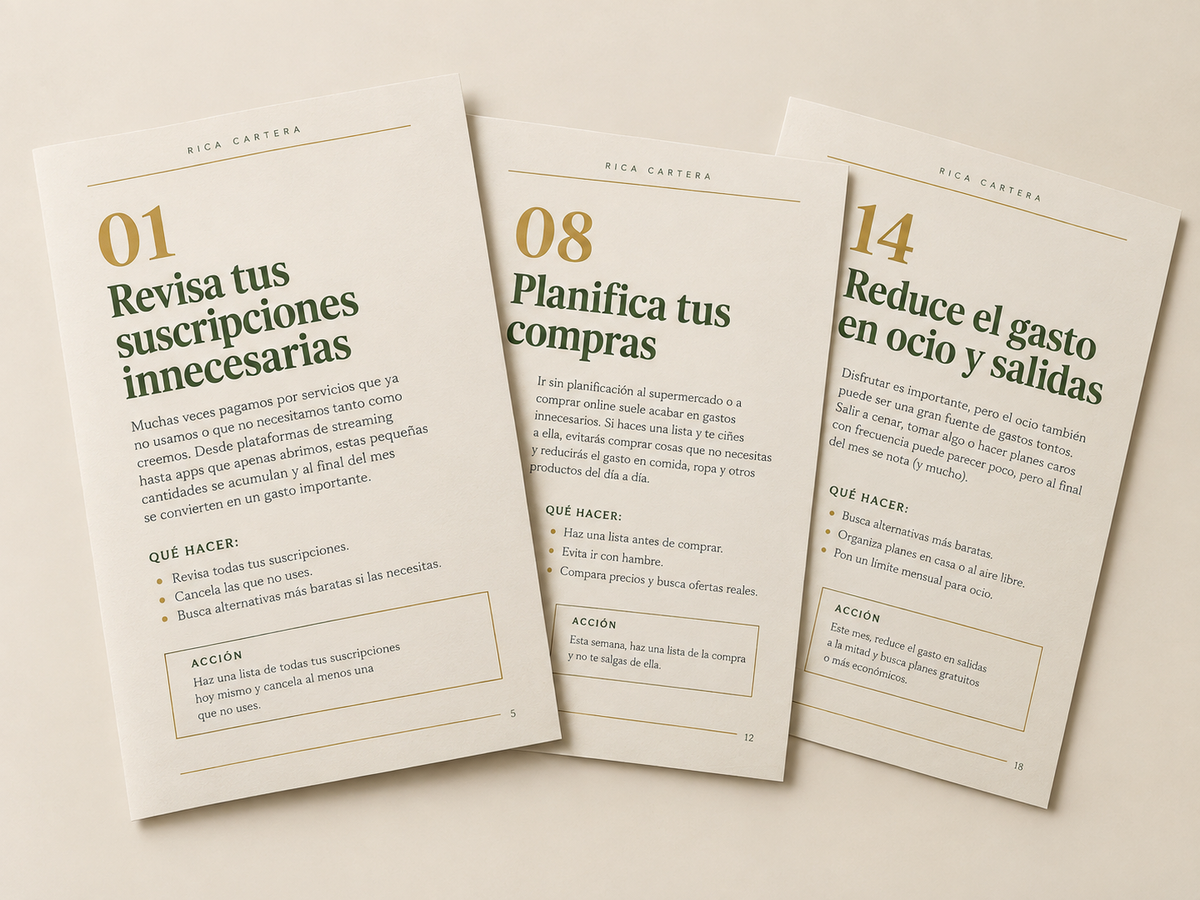 17 Maneras de Cortar Gastos Tontos y Ahorrar 500€ al Mes