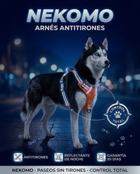 Arnés Antitirones Reflectante para Perros